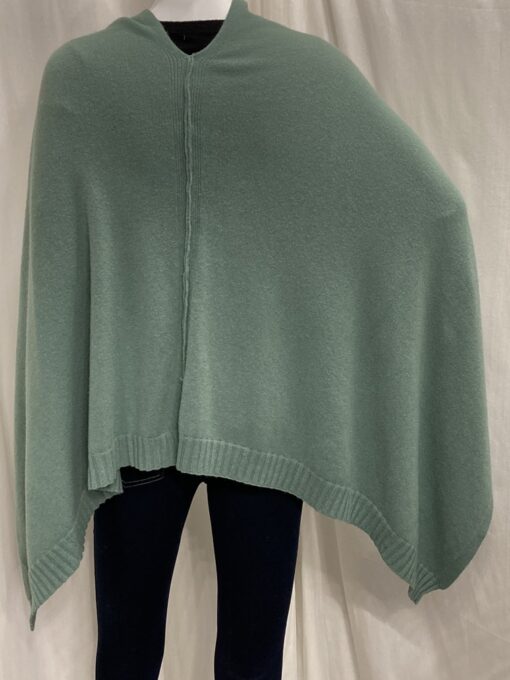 Poncho Back Sage