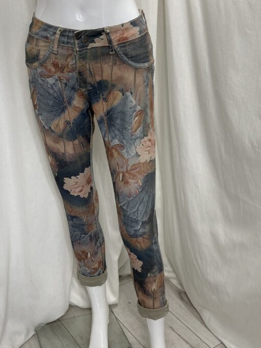 Rev Flower Jean Beige