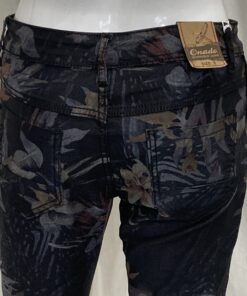 Rev Flower Jean Black Back Close-1