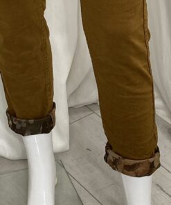 Rev Flower Jean Close Tan