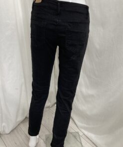Rev Flower Jean Plain Back