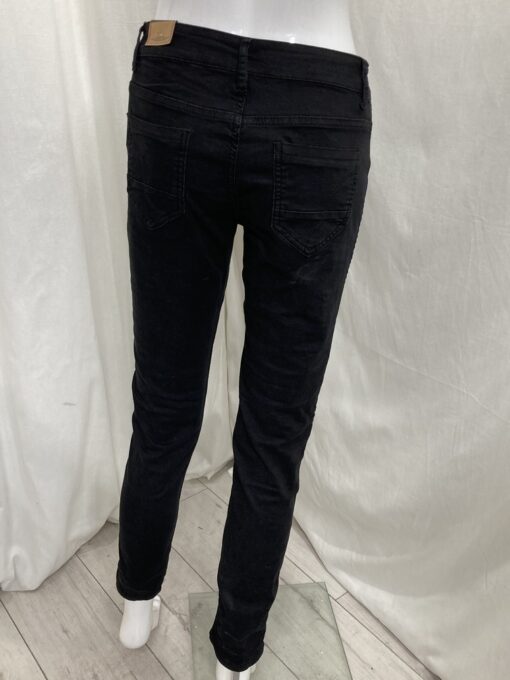 Rev Flower Jean Plain Back