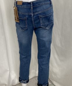 Rev Flower Jean Plain Back Denim