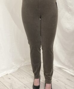 Robell Bella In Needlecord Regular Leg 31" Slim Fit And A Straight Leg In Taupe Size 10 (36)