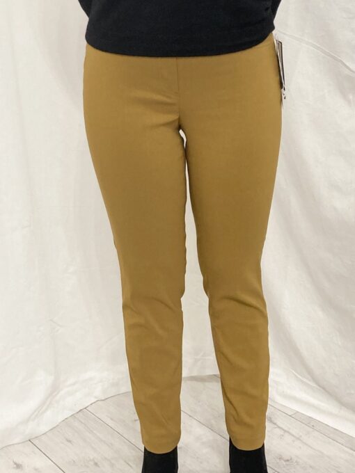 Robell Bella Short Leg 29" Slim Fit And A Straight Leg In Curry Size 8 (34) - Image 2